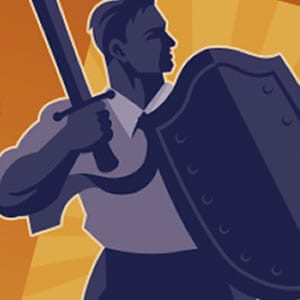 Escudo, espada, empresa