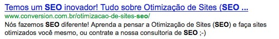 Snippet SEO