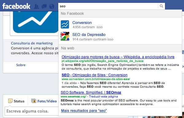 seo-facebook Buscador do Facebook