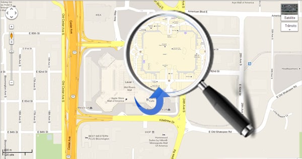 Mail of America Google Maps Indoors Mail of America Google Maps Indoors