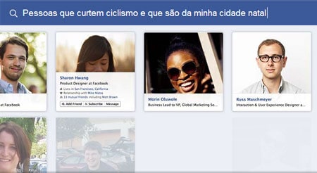 Busca Social por amigos de amigos