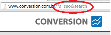 parametro de busca na url