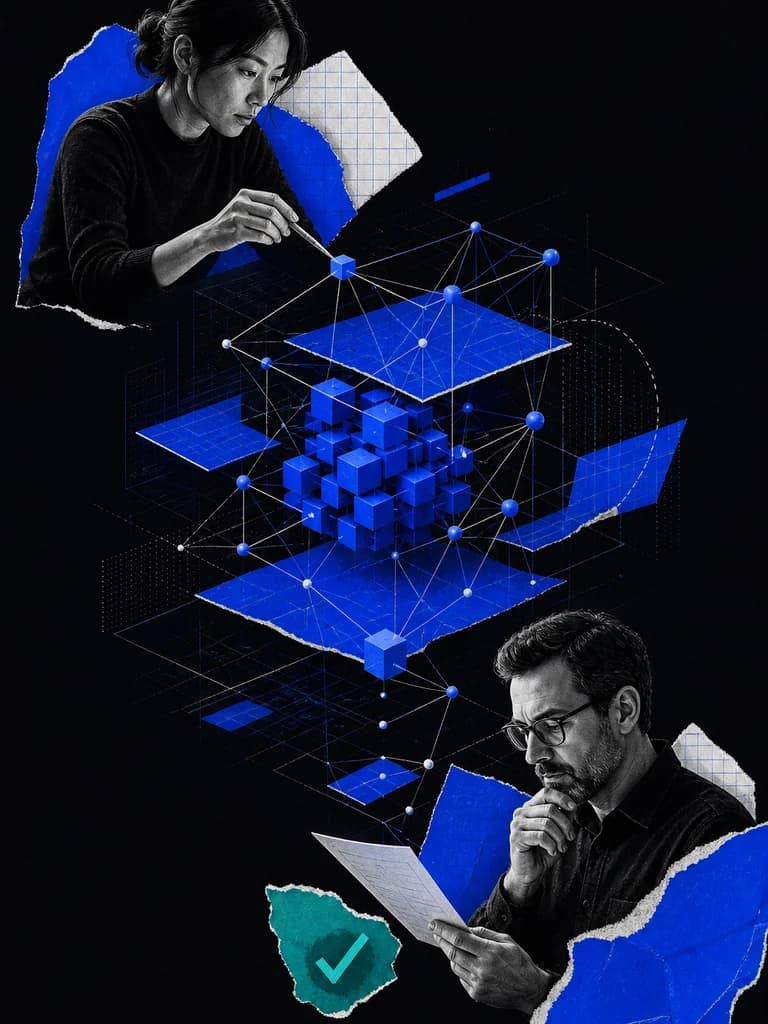 Metodologia em mobile: humano, agentes e revisão humana em sequência vertical