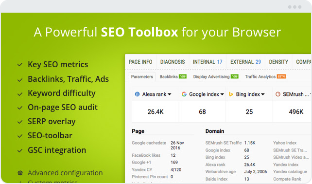 Imagem do seoquake