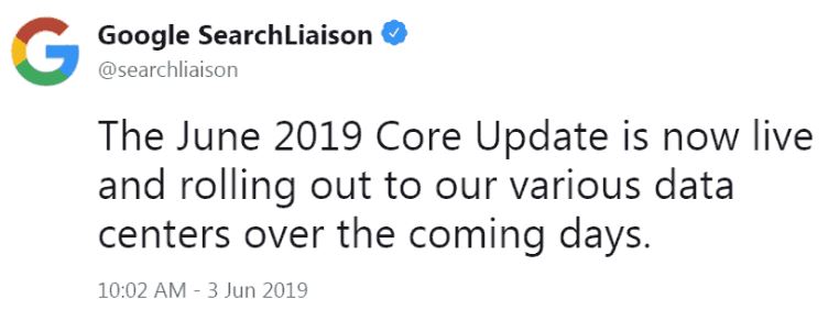 Update Google