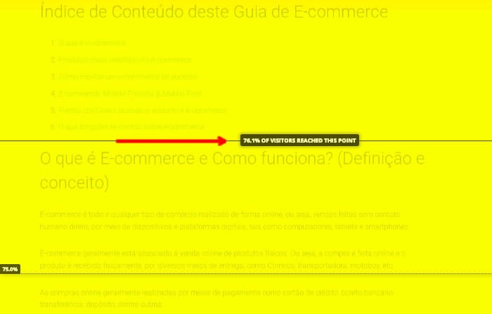 Heatmap Scroll
