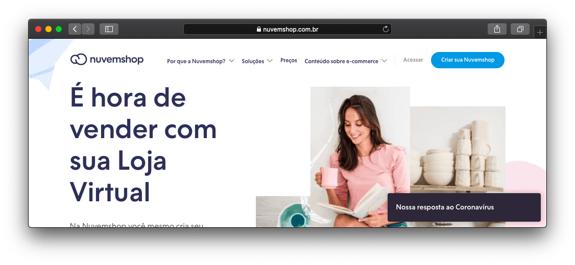 Site da NuvemShop
