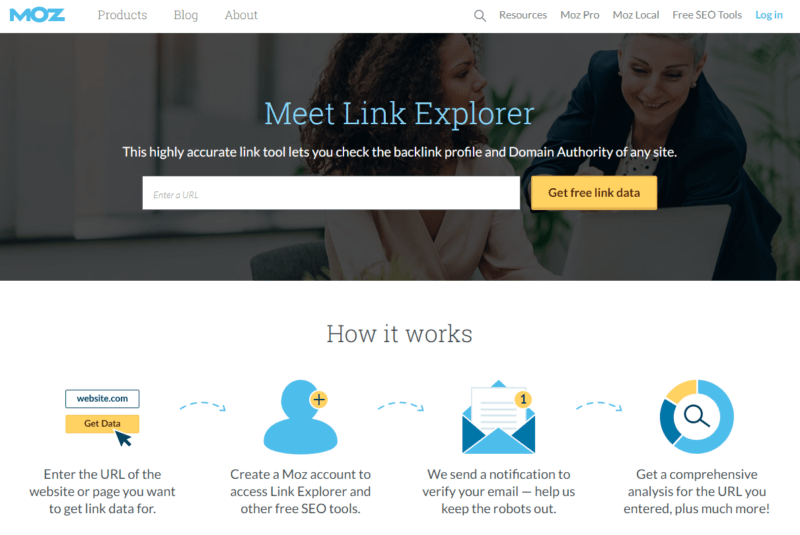 Moz Link Explorer