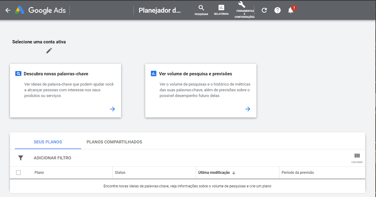 Google Keyword Planner