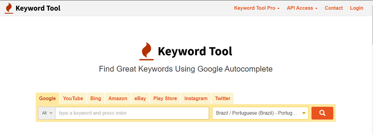 keyword tool