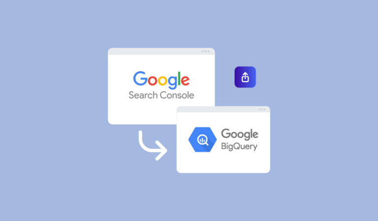 Logo do Google Search Console e Google BigQuery