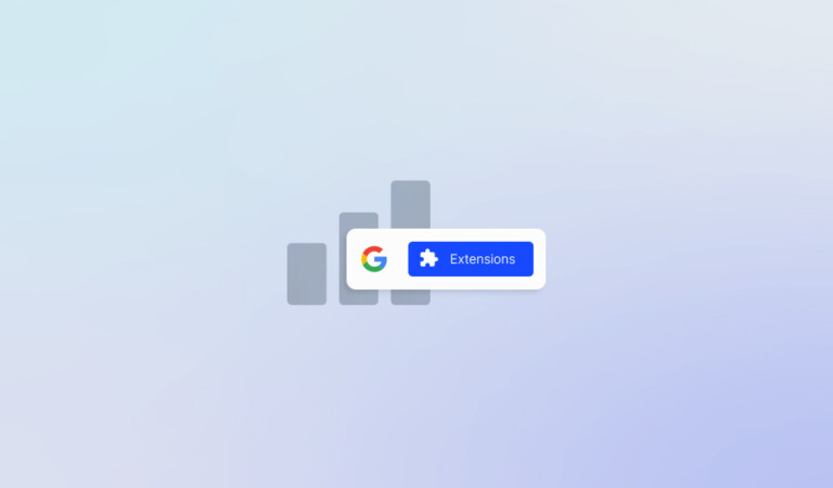 Icone de extensões do Google